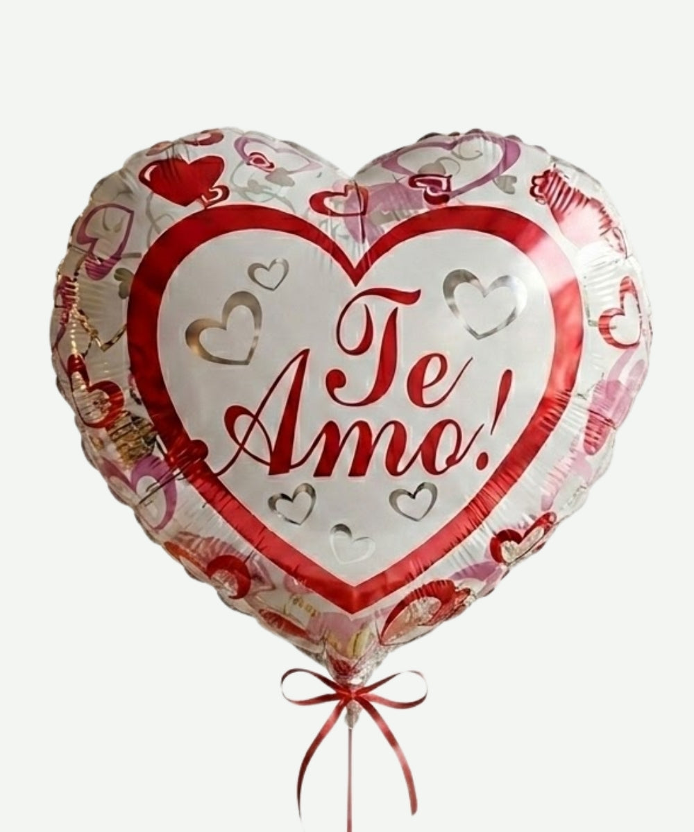 Globo Metalizado Corazon Estampado 18"