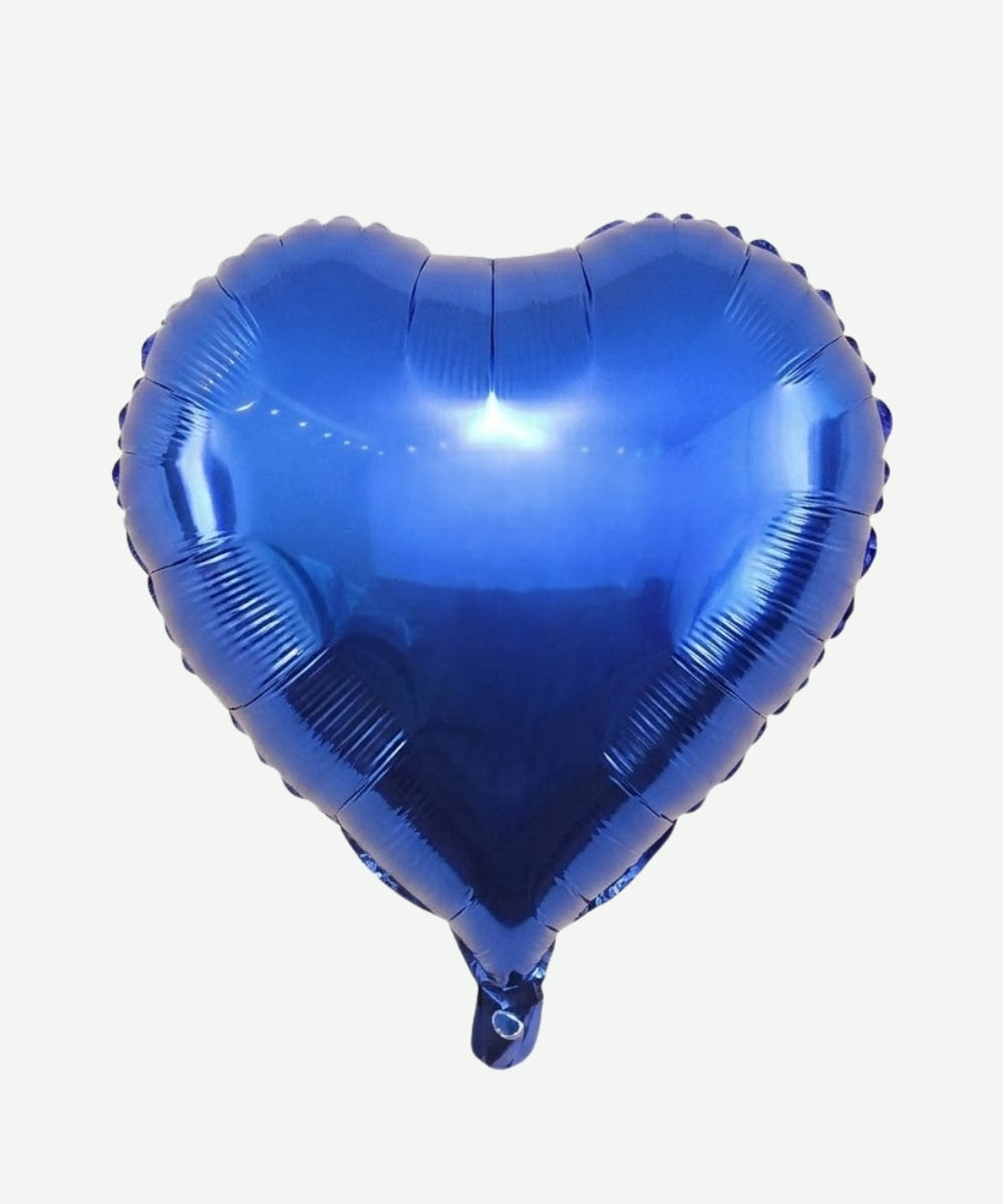 Globo Metalizado De Corazon de 18"
