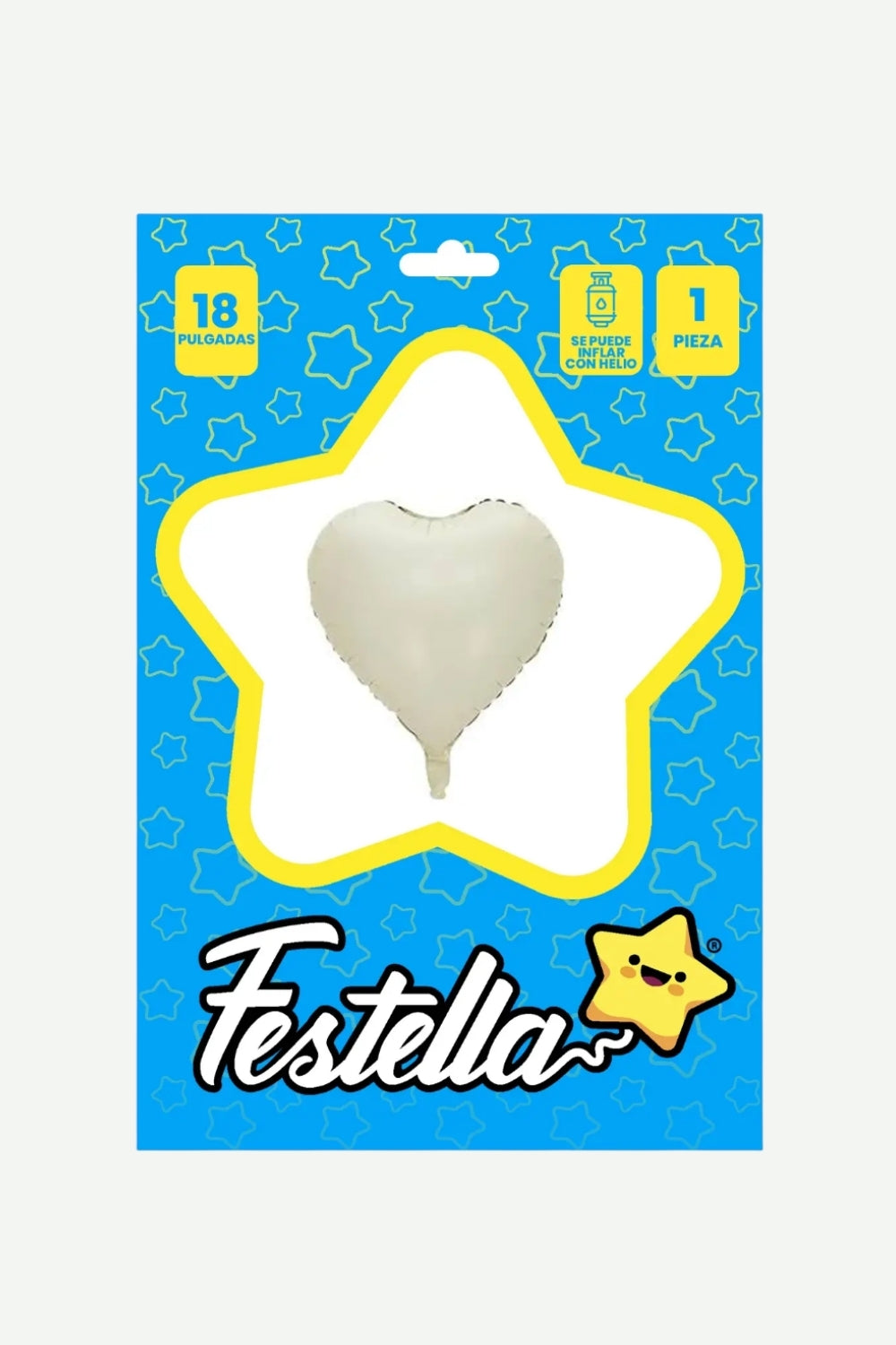 Globo Metalizado De Corazon de 18"