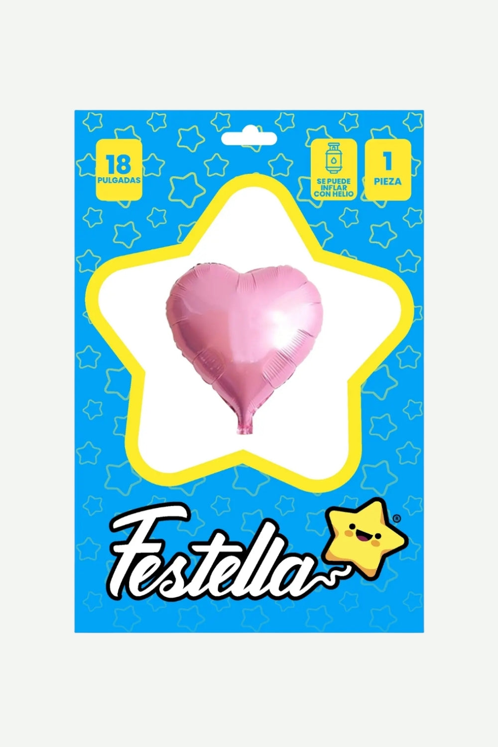 Globo Metalizado De Corazon de 18"