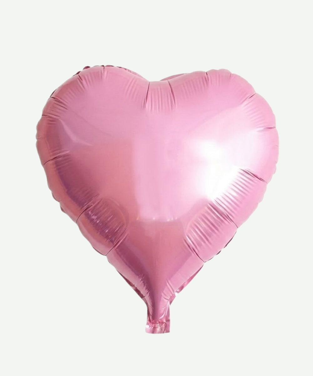 Globo Metalizado De Corazon de 18"