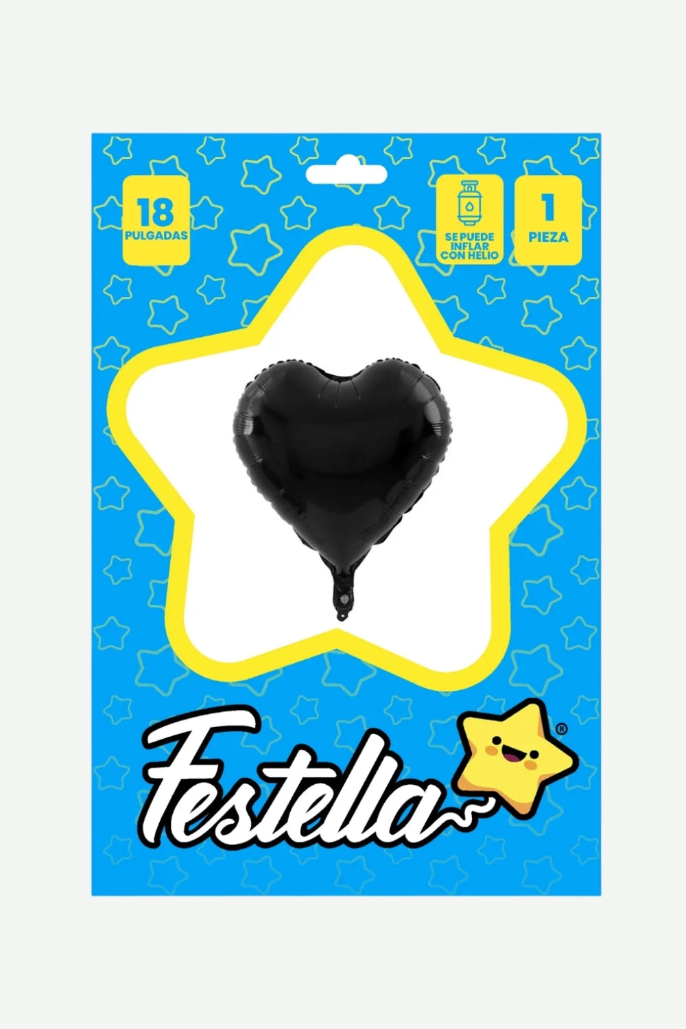 Globo Metalizado De Corazon de 18"