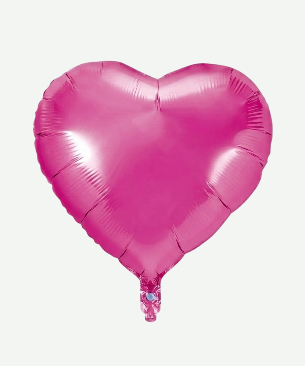 Globo Metalizado De Corazon de 18"