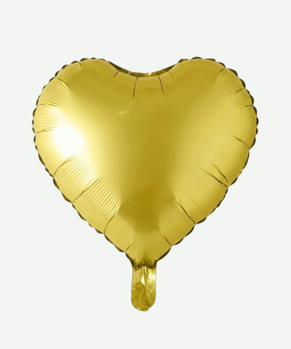 Globo Metalizado De Corazon de 18"