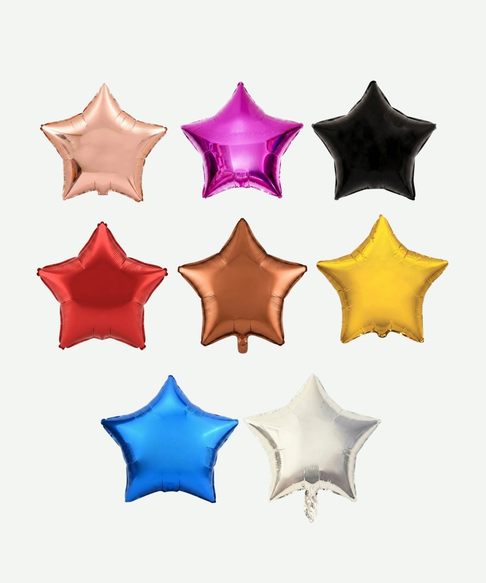 Globo Metalizado De Estrella