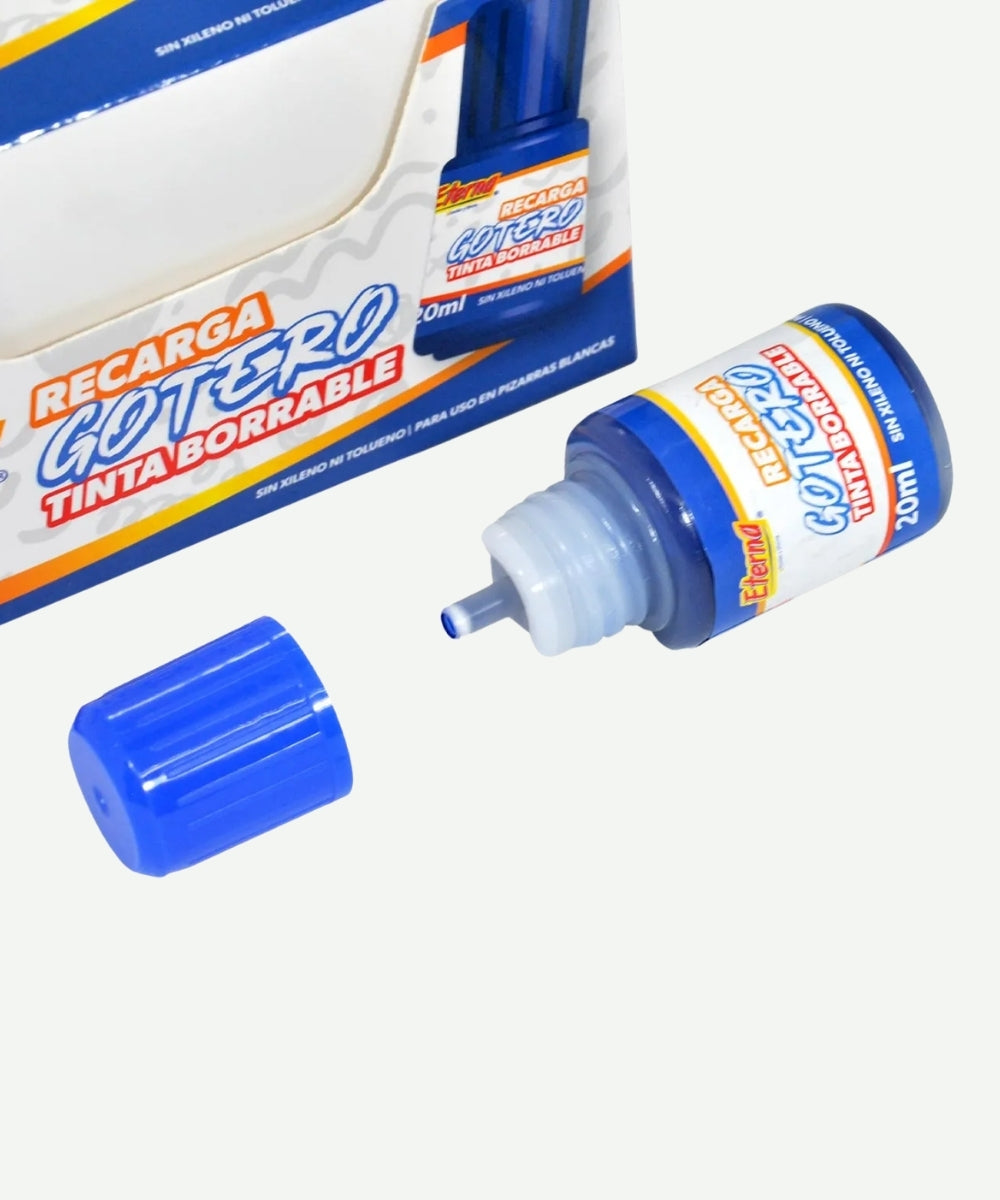 Gotero de Tinta para Marcadores Azul