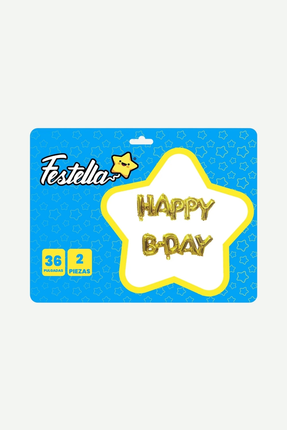 Globo Metalizado Happy B-Day 36" x2