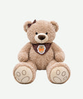 Peluche Oso con Bufanda Gris