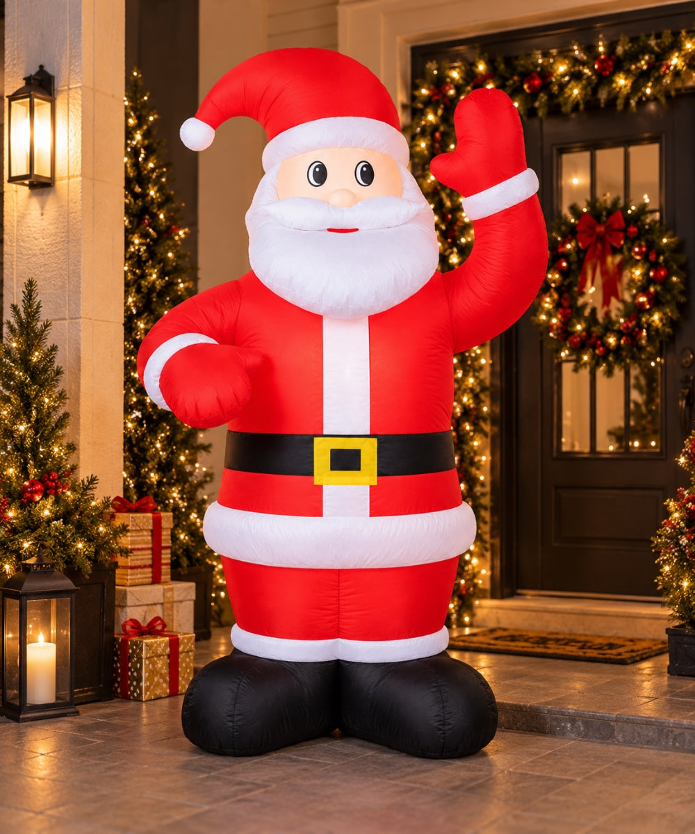 Inflable Navideño Papá Noel Rojo 1.50 Metros