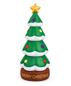 Inflable Navideño Árbol de Navidad Verde con Estrella Dorada 2.10 m
