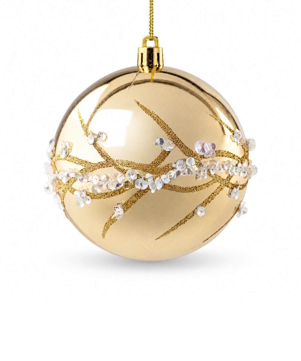 Bola Champagne Set x6 10 cm
