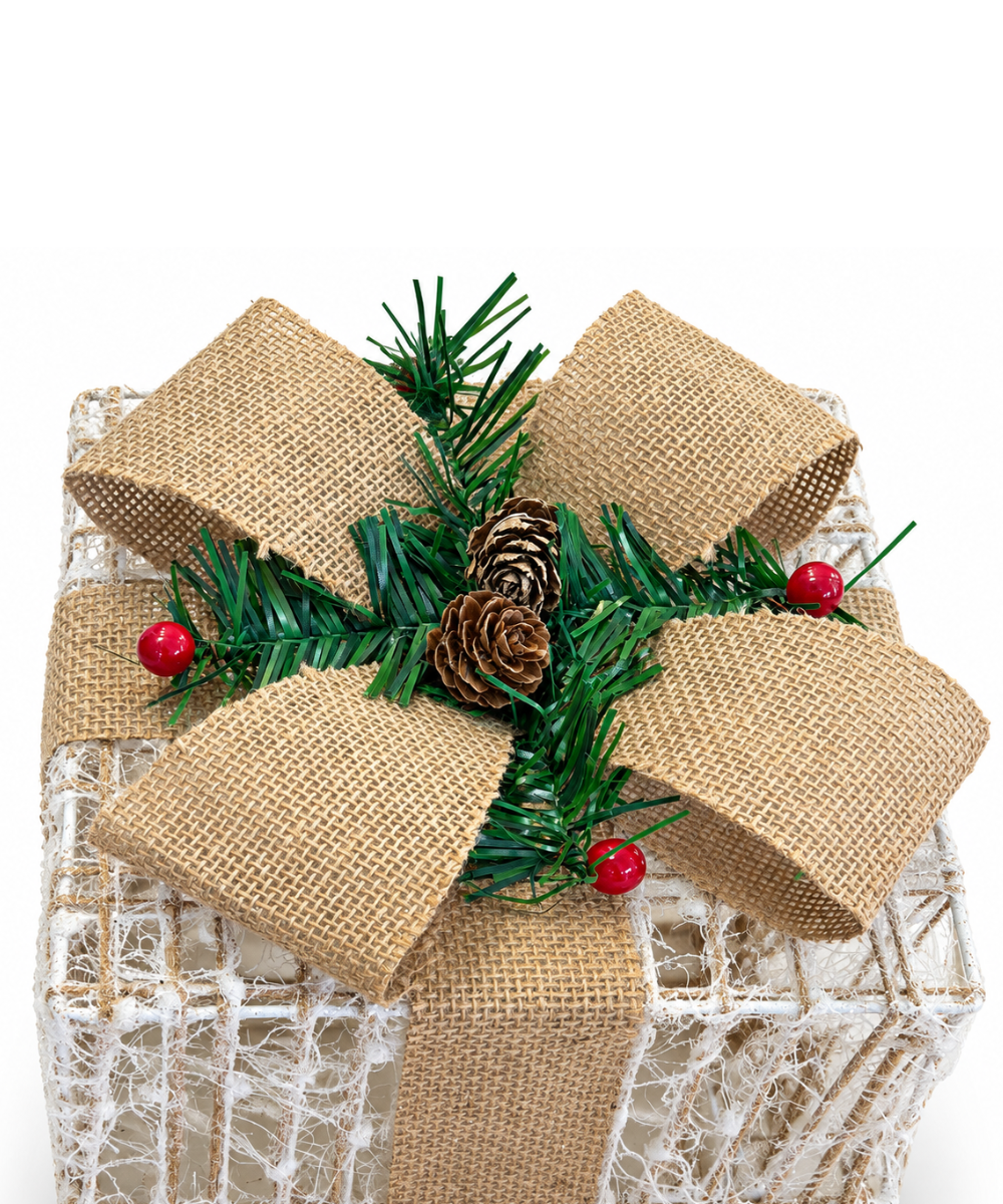 Regalos Navideños Rústicos Set x3