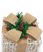 Regalos Navideños Rústicos Set x3