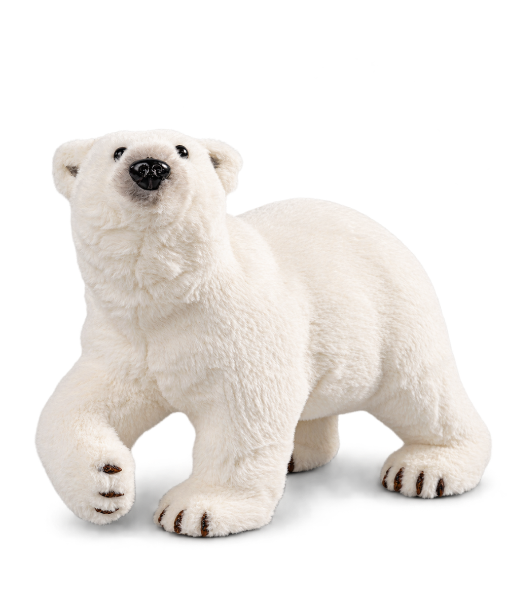Oso Polar Navideño Blanco 36 x 30 cm
