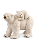 Oso Polar con Hijo Blanco 54 x 45 cm