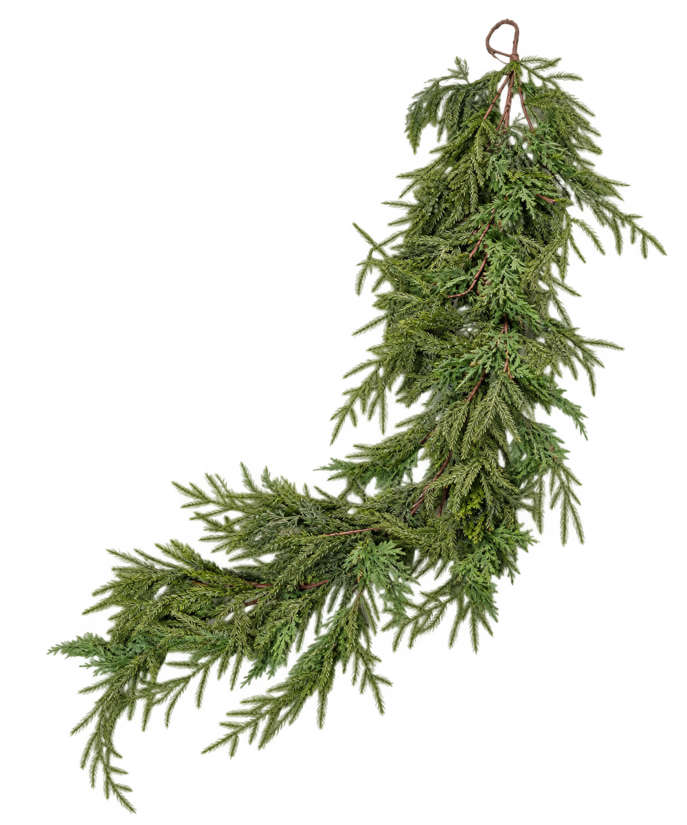 Guirnalda Navideña Verde 175 cm