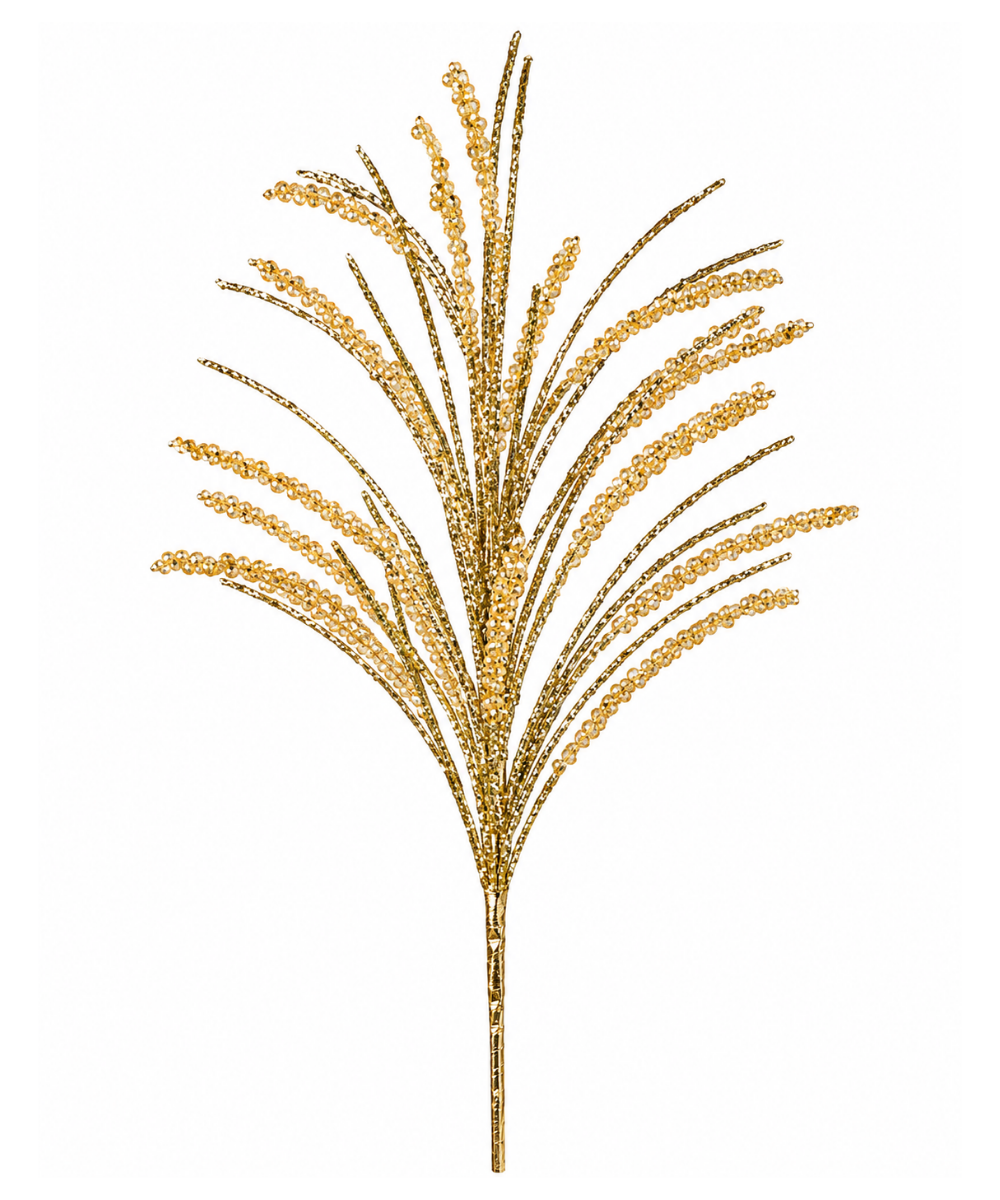 Follaje Dorado con Espigas 75 cm