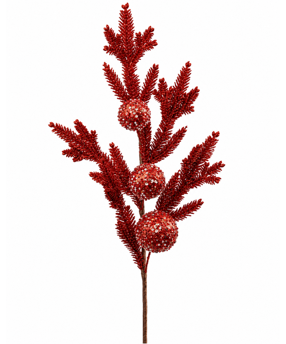 Follaje Rojo 70 cm
