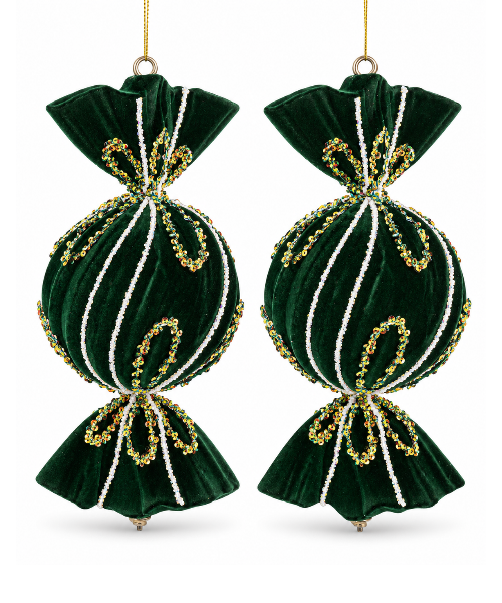 Bola Confite Verde Set x2 10 x 25 cm