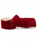 Cinta Navideña Roja 10 cm x 9 m