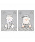 Forro Silla Navideño Plateado Surtido 50 x 60 cm