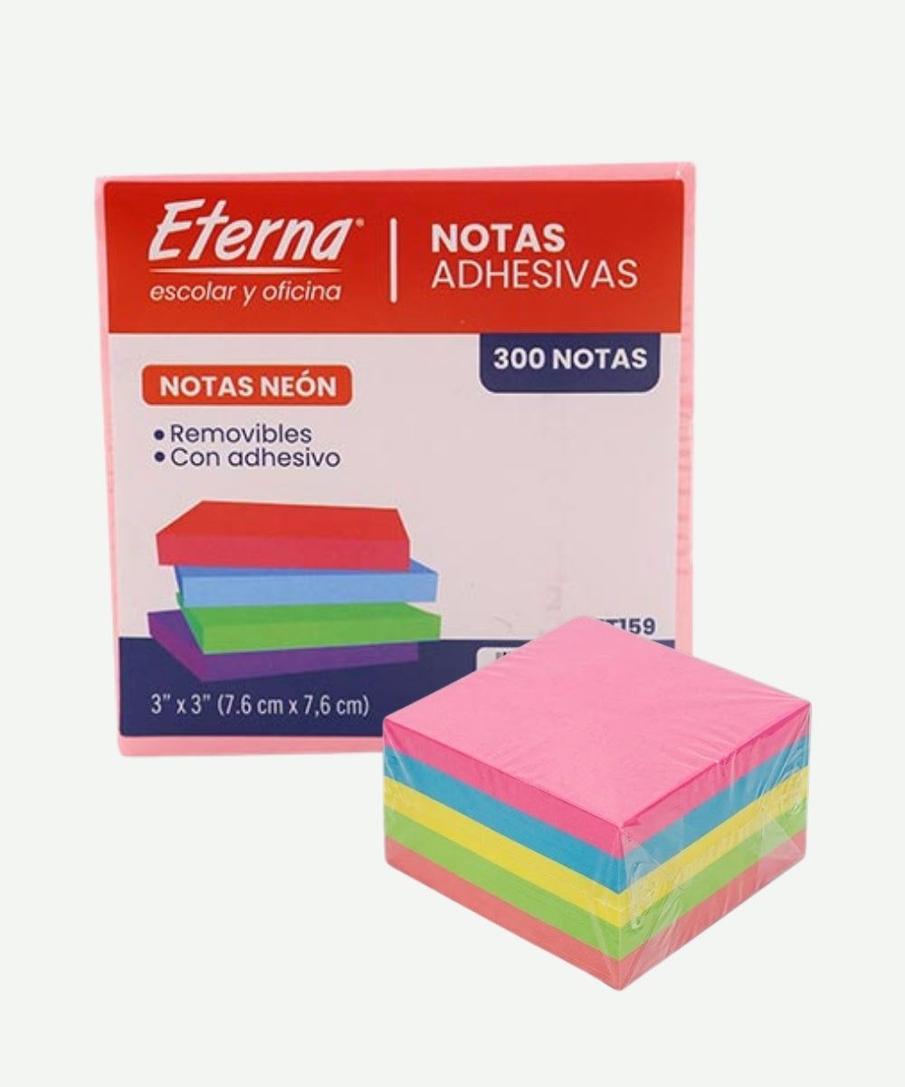 Notas Adhesivas Eterna Colores X300
