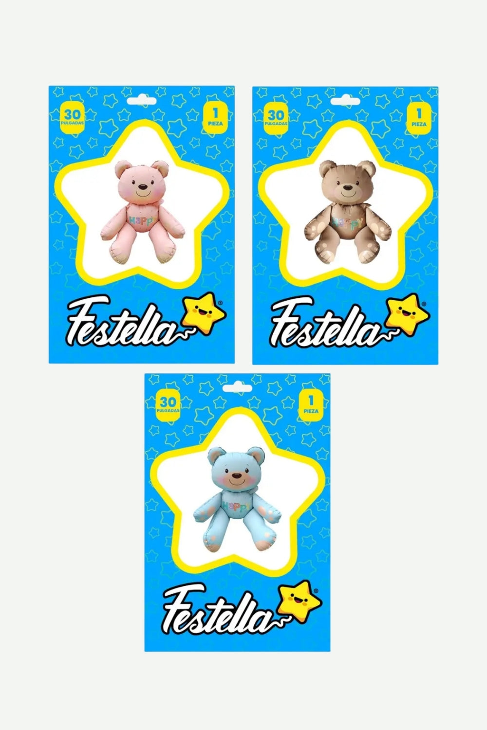 Globo Metalizado De Osos de 30"