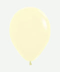 Globos Pastel Mate Amarillo