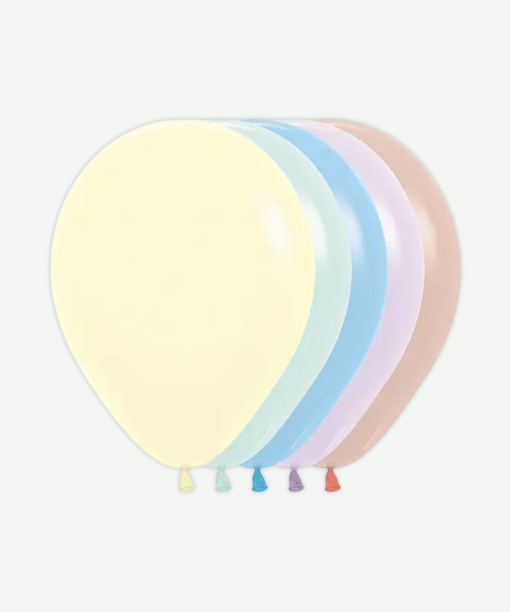 Globos Pastel Mate Surtidos