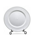 Plato Decorativo 33 cm Silver Centro de Mesa Elegante para Eventos y Navidad