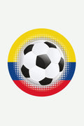 Plato de Torta Futbol Tricolor