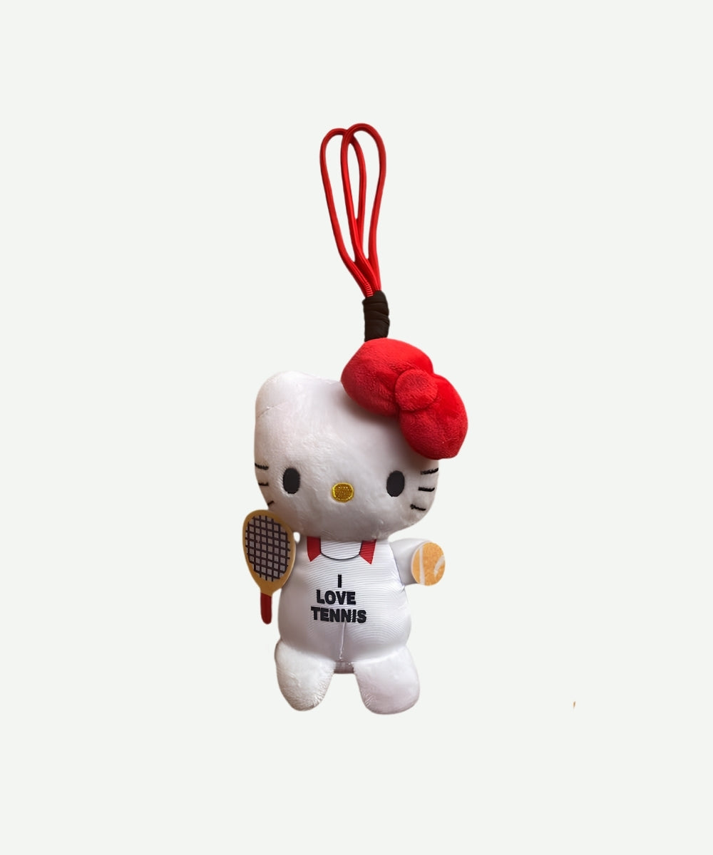 Peluche Llavero de Hello Kitty con Raqueta