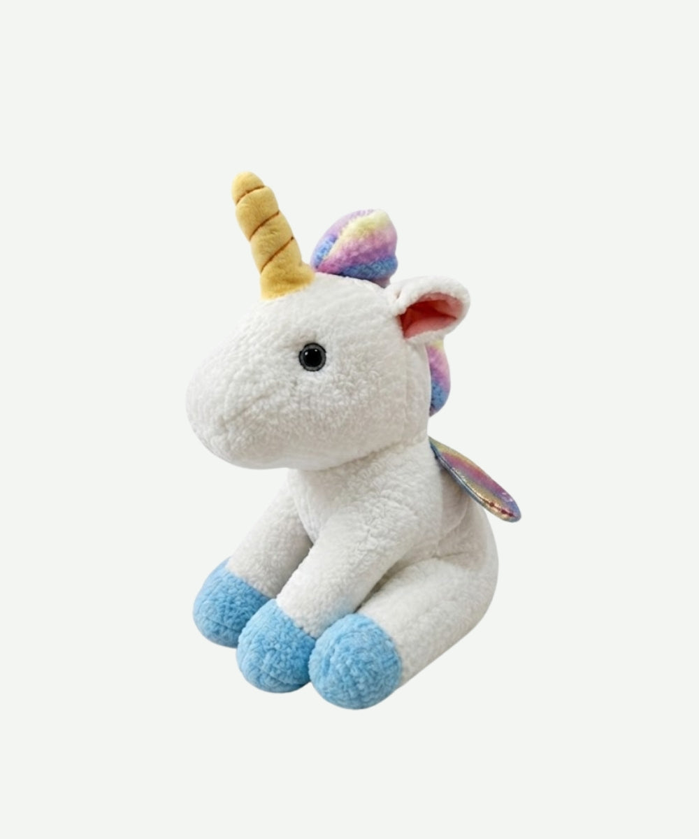 Peluche Unicornio Blanco con alas