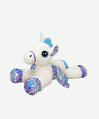 Peluche Unicornio Blanco morado