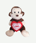 Peluche Mono con Corazon