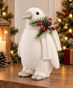 Pingüino Navideño Decorativo 14 x 13 x 24 cm