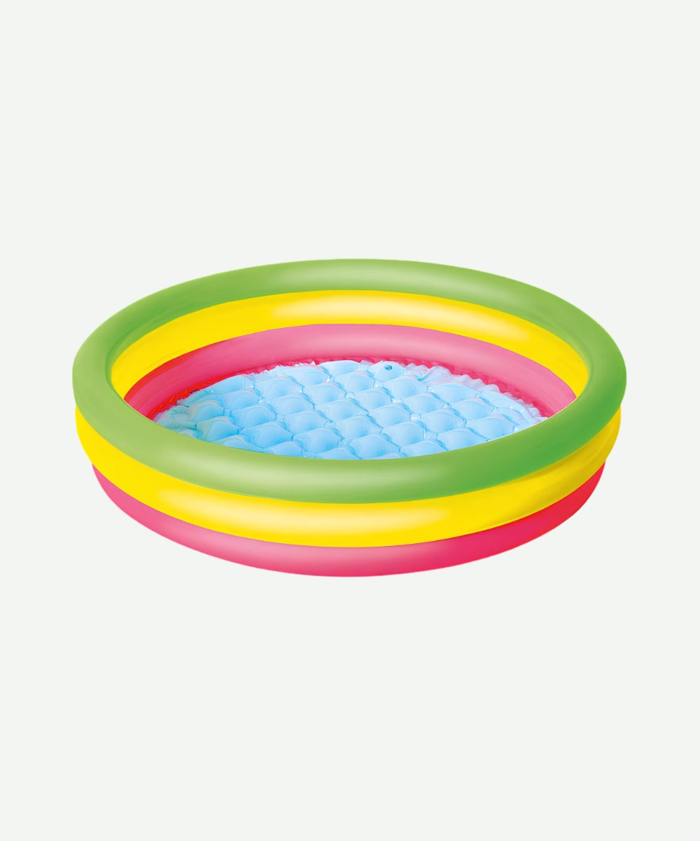 Piscina Inflable Infantil de 3 Anillos para Niños Juegos de Agua