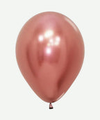 Globos Reflex Dorado Rosa