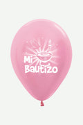 Globos Rosado Bautizo