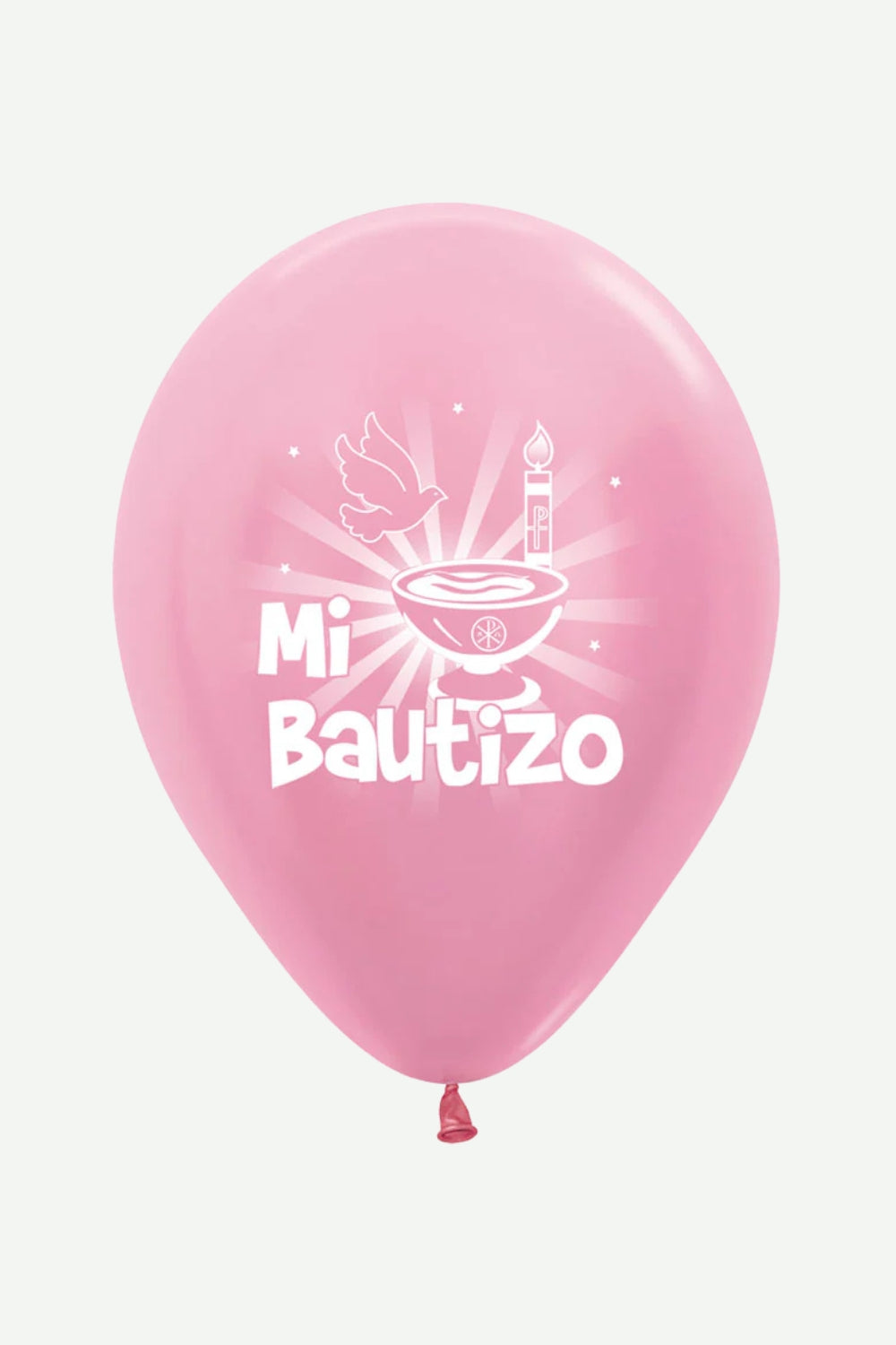 Globos Rosado Bautizo