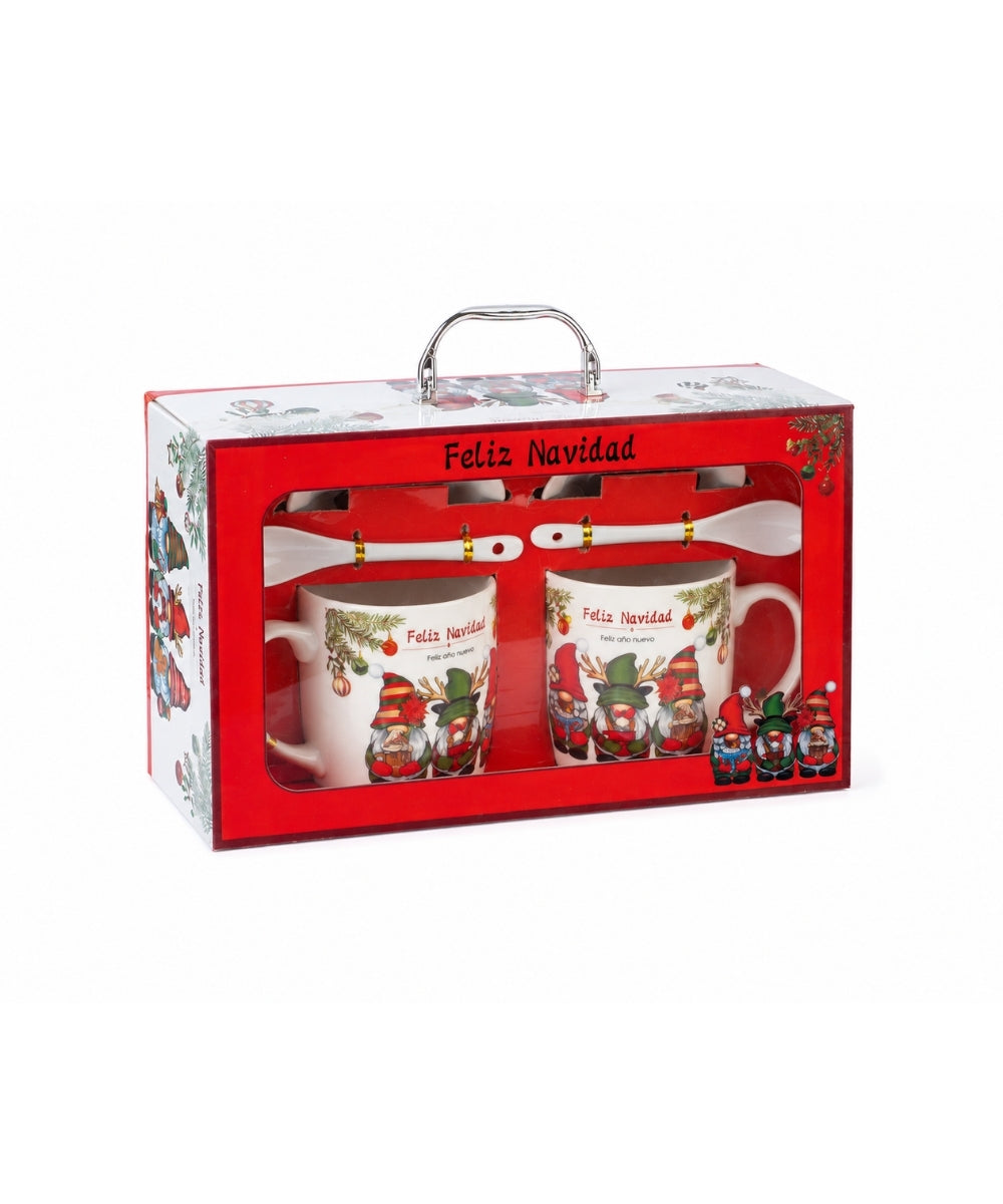 Set x2 Pocillos Navideños 