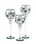Set x3 Copas Navideñas Decorativas 40/35/30 cm