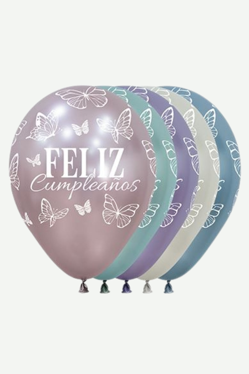 Globos Feliz Cumpleaños Mariposas Encantadas