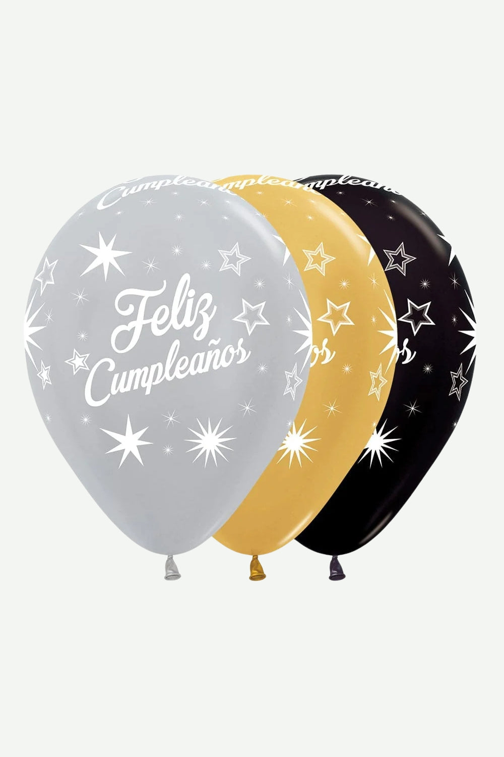 Globos Feliz Cumpleaños Destellos