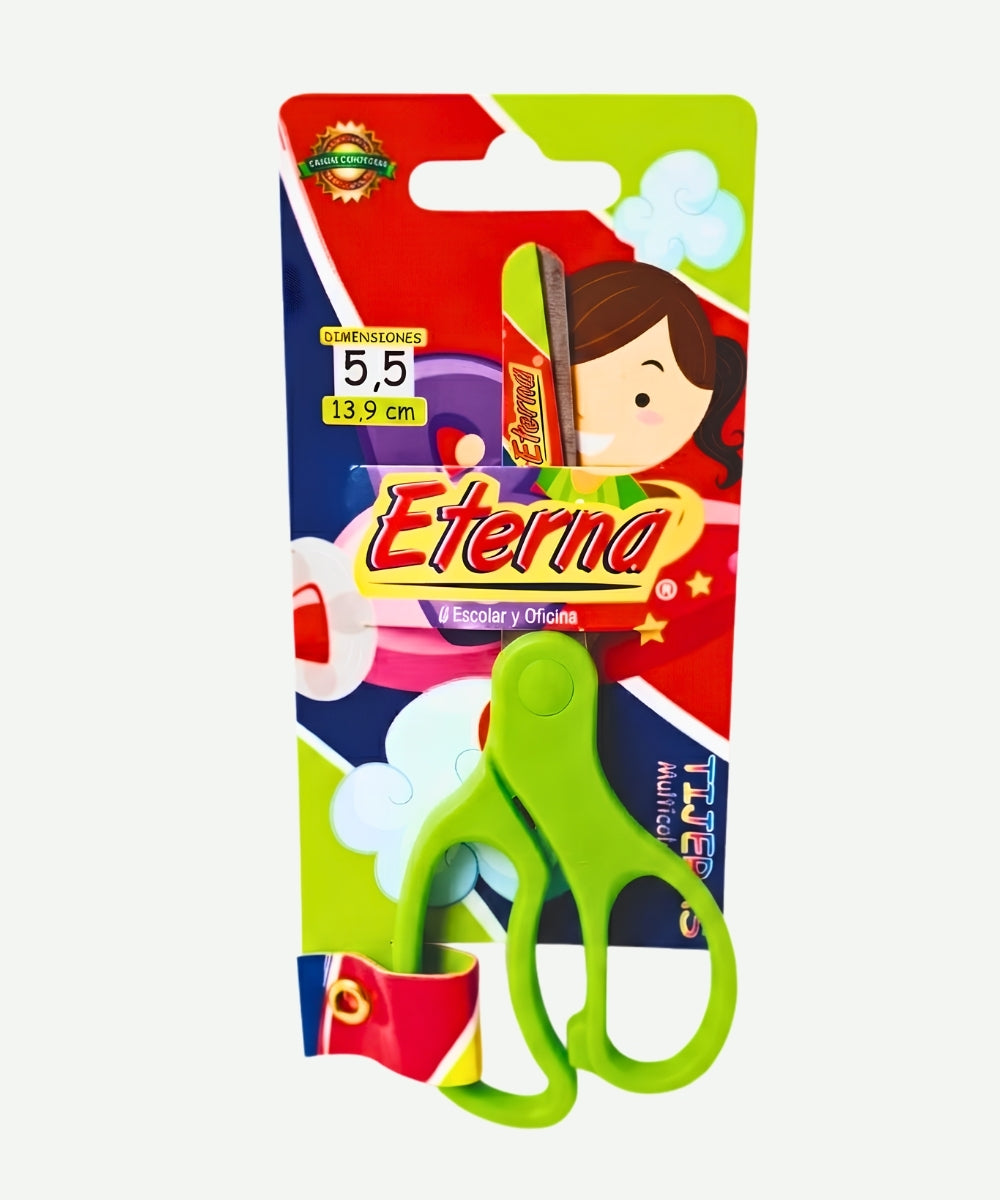 Tijera Eterna Infantil Punta Roma