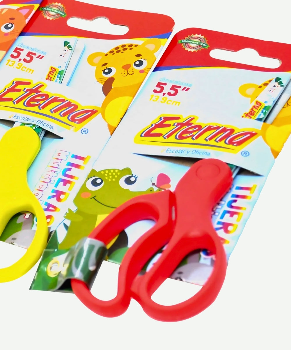 Tijera Eterna Infantil Punta Roma