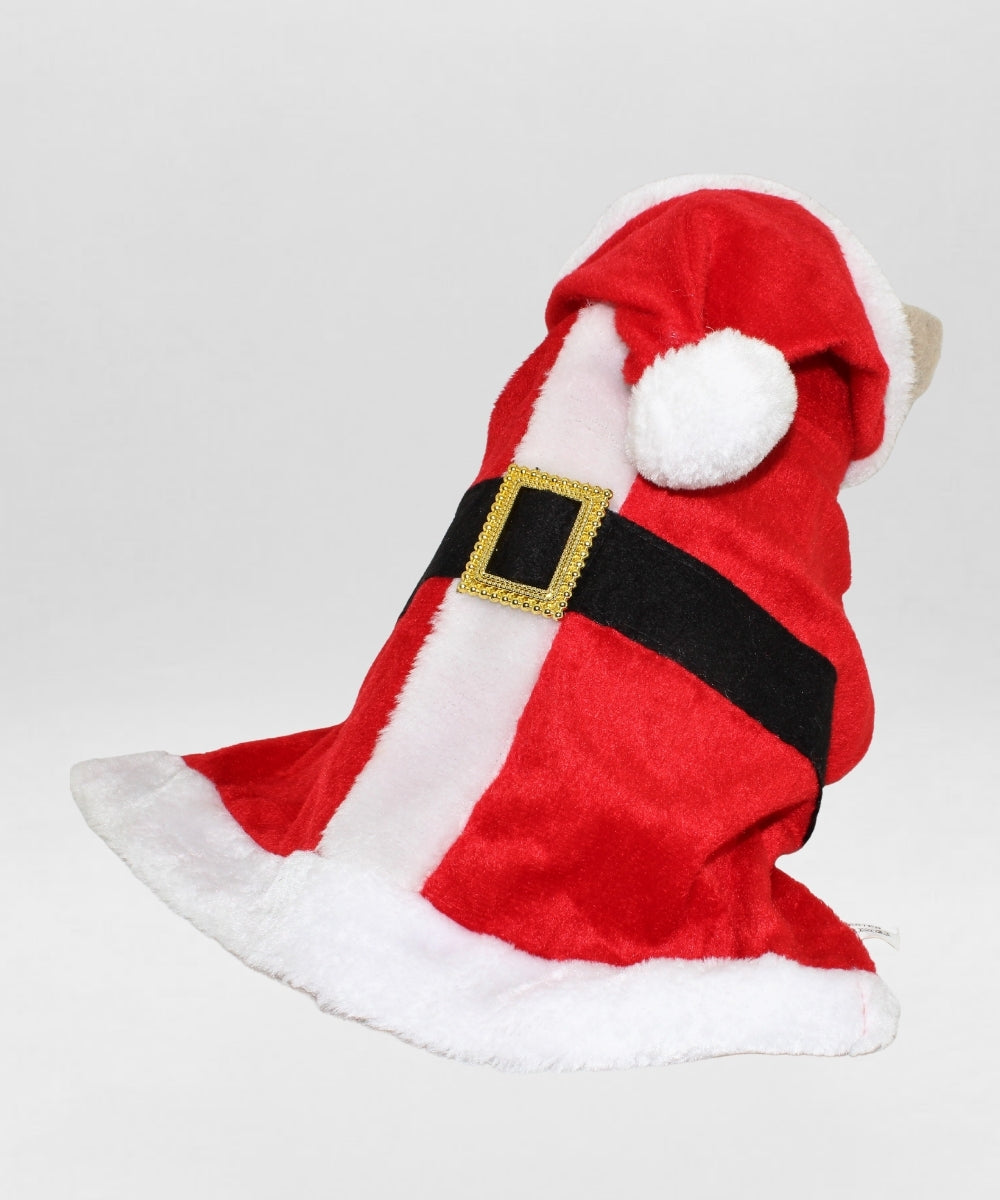 Vestido de Santa para Mascota Disfraz Navideño para Perro y Gato