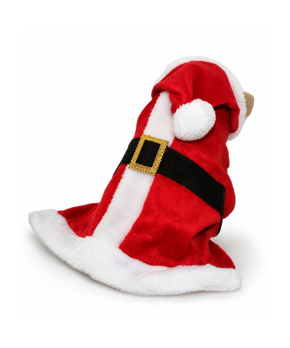 Vestido de Santa para Mascota Disfraz Navideño para Perro y Gato