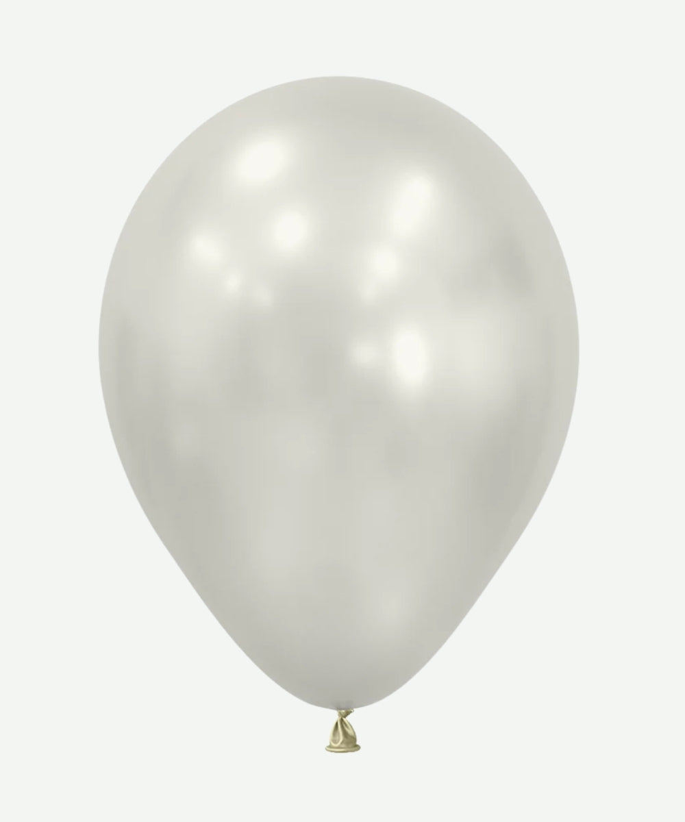 Globos Silk Blanco Nacar