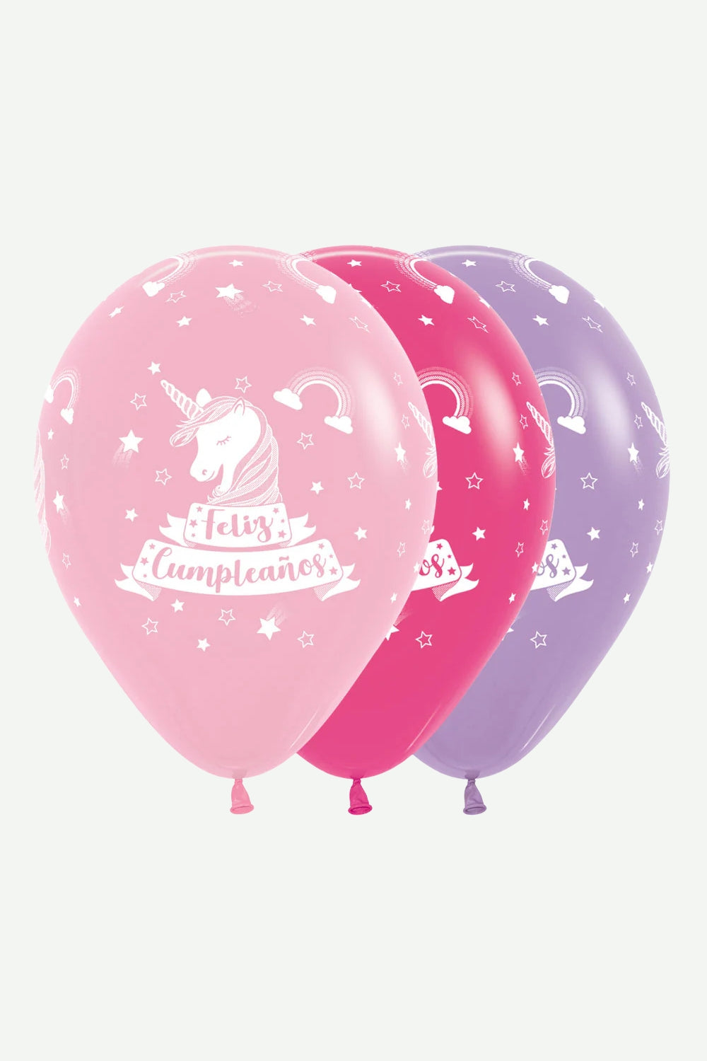 Globos Feliz Cumpleaños Unicornio